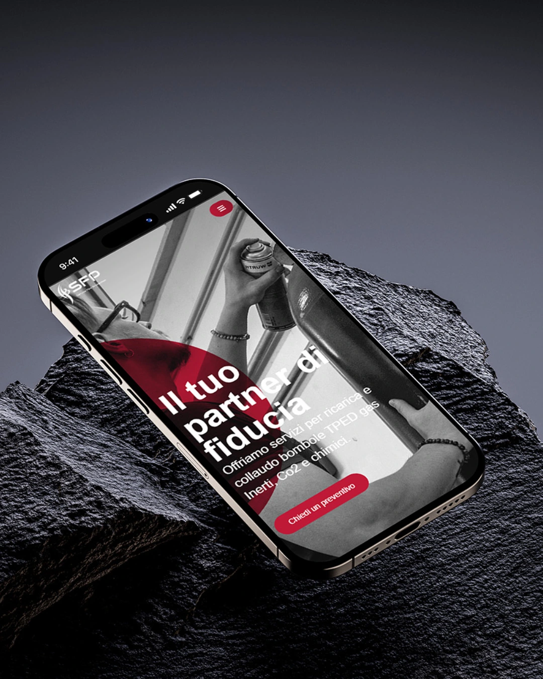 sfp fire protection branding comunicazione sito web preventivo wezem